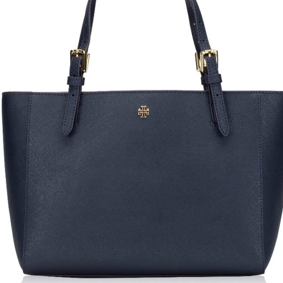 Tory Burch Emerson place Buckle Tote Royal Navy - Picture 4 of 8